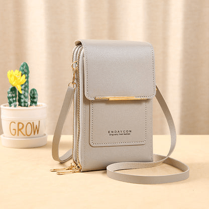 Larkin | Bolso Bandolera con Ventana Táctil - StilfulltWomen's handbagsD5-EE391005GrisLarkin | Bolso Bandolera con Ventana Táctil