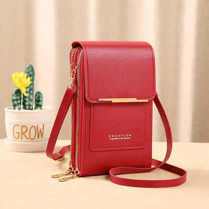 Larkin | Bolso Bandolera con Ventana Táctil - StilfulltWomen's handbagsD5-EE391001RojoLarkin | Bolso Bandolera con Ventana Táctil