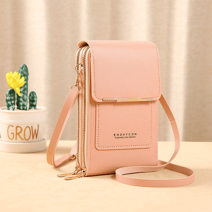 Larkin | Bolso Bandolera con Ventana Táctil - StilfulltWomen's handbagsD5-EE391006RosaLarkin | Bolso Bandolera con Ventana Táctil