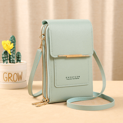 Larkin | Bolso Bandolera con Ventana Táctil - StilfulltWomen's handbagsD5-EE391002VerdeLarkin | Bolso Bandolera con Ventana Táctil