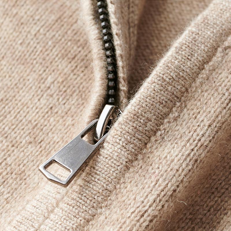 Lennox | Jersey de Punto Fino con Media Cremallera - StilfulltMen's sweatersNegroSLennox | Jersey de Punto Fino con Media Cremallera