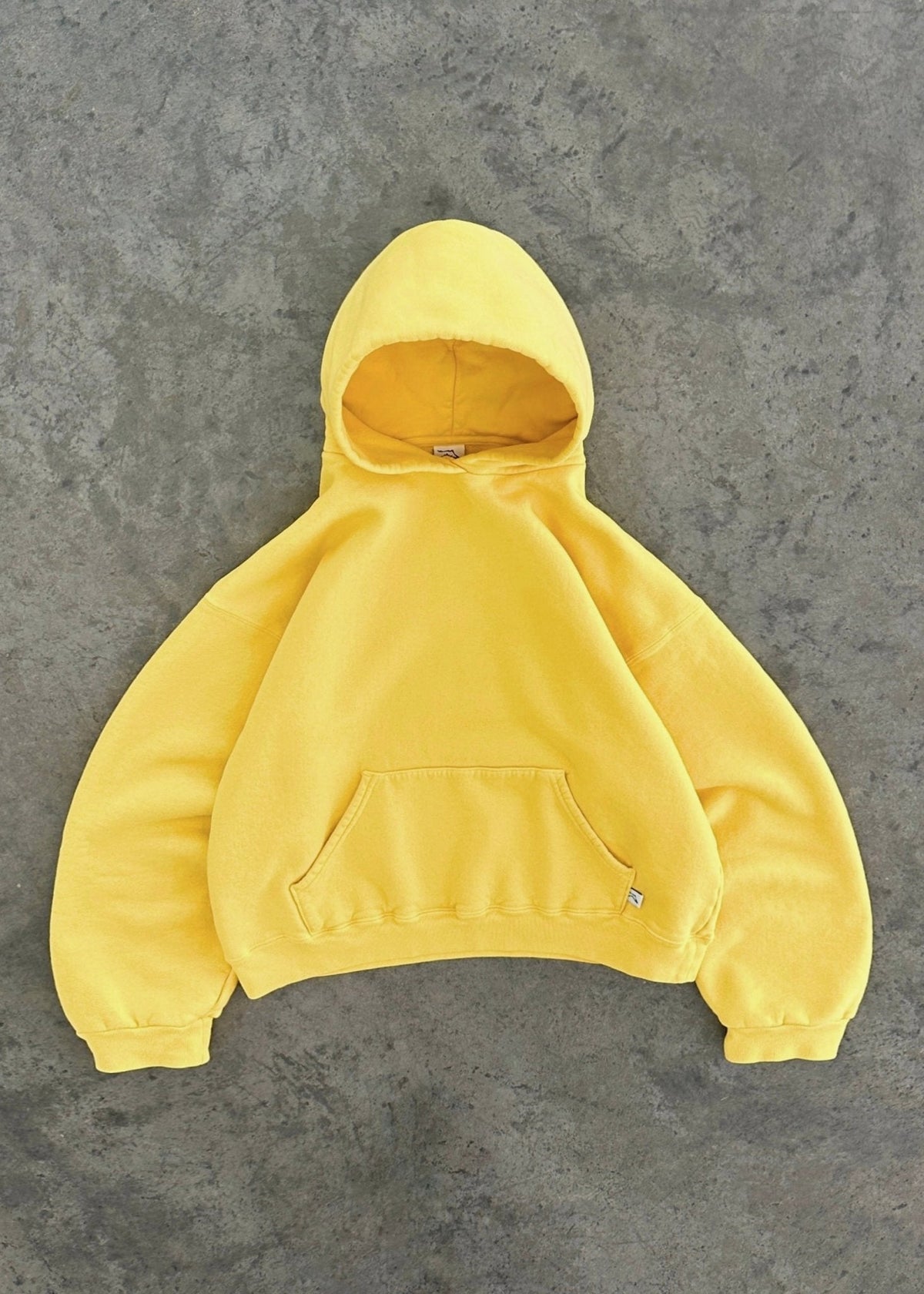 Leonie soft oversized hoodie in yellow