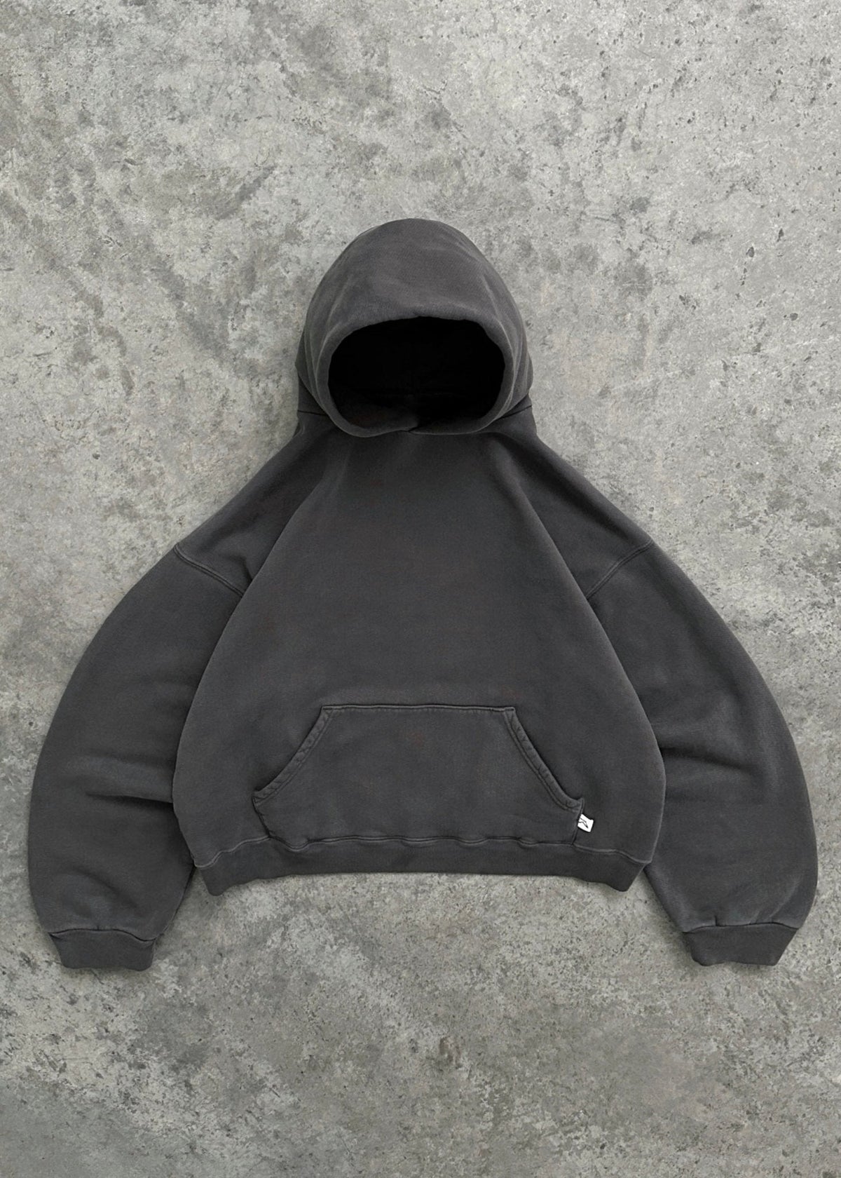 Leonie soft oversized hoodie in dark grey