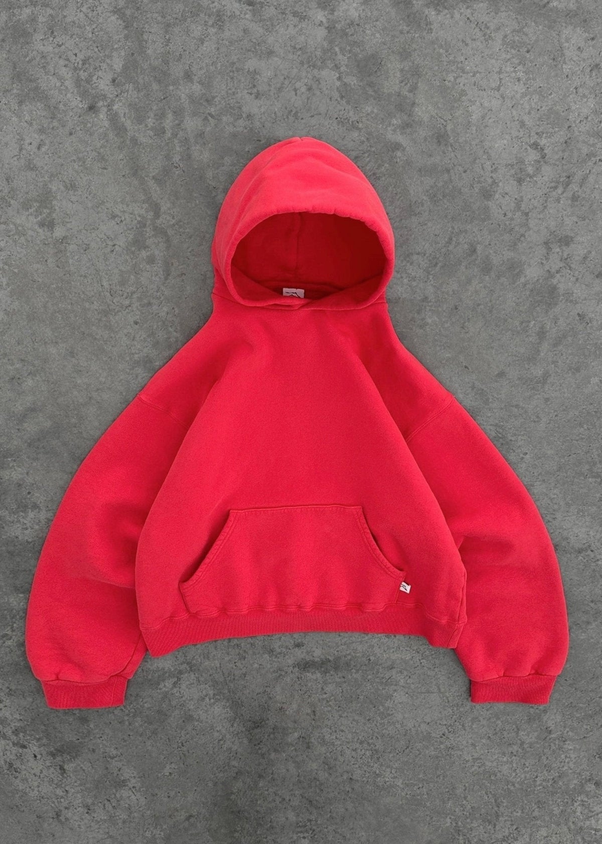 Leonie soft oversized hoodie in red
