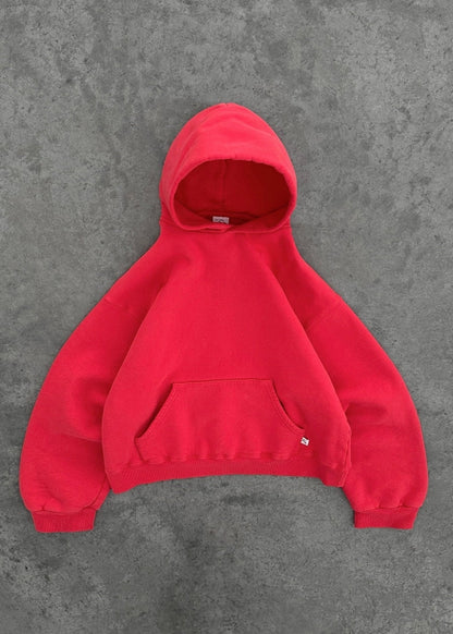 Leonie soft oversized hoodie in red