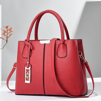 Lucienne | Bolso de Mano Estructurado con Bandolera - StilfulltWomen's handbagsVER25REDVER9820RojoLucienne | Bolso de Mano Estructurado con Bandolera