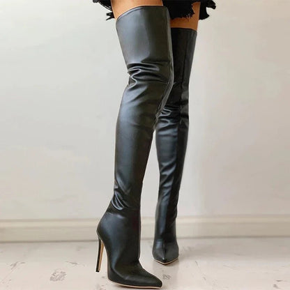 Lucienne | Botas Mosqueteras de Tacón Fino - StilfulltWomen's shoes36Lucienne | Botas Mosqueteras de Tacón Fino