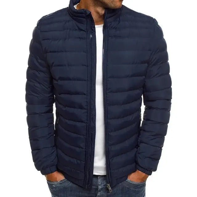 Maddox | Chaqueta Acolchada Ligera de Entretiempo - StilfulltMen's jacketsNZXX711001Azul oscuroSMaddox | Chaqueta Acolchada Ligera de Entretiempo