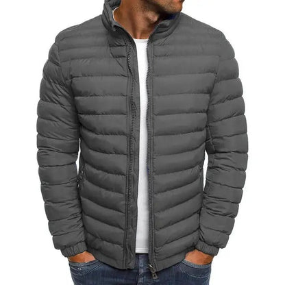 Maddox | Chaqueta Acolchada Ligera de Entretiempo - StilfulltMen's jacketsNZXX711025GrisSMaddox | Chaqueta Acolchada Ligera de Entretiempo
