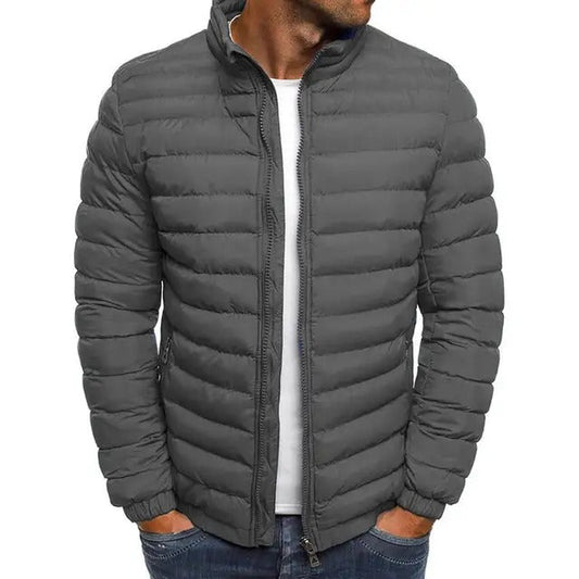 Maddox | Chaqueta Acolchada Ligera de Entretiempo - StilfulltMen's jacketsNZXX711025GrisSMaddox | Chaqueta Acolchada Ligera de Entretiempo