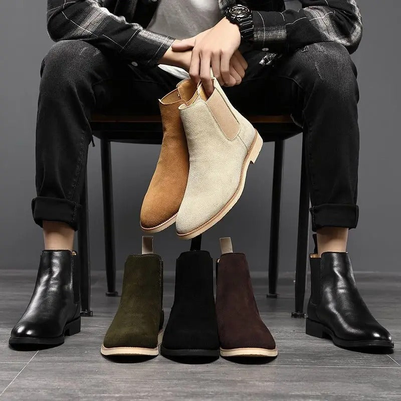 Casimir | Botines Chelsea de Serraje Suaves y Minimalistas
