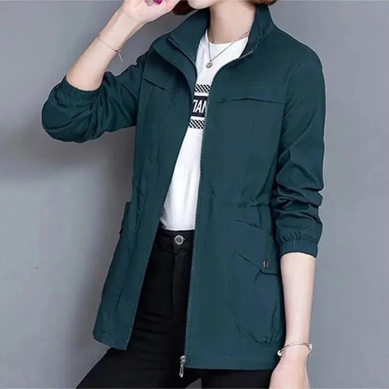 Maren | Chaqueta Ligera Ajustable de Primavera - StilfulltWomen's jacketsDWOD5-KL184031AzulMMaren | Chaqueta Ligera Ajustable de Primavera