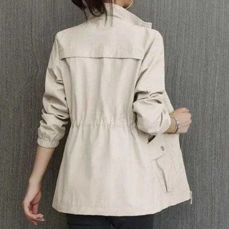 Maren | Chaqueta Ligera Ajustable de Primavera - StilfulltWomen's jacketsDWOD5-KL184025BeigeMMaren | Chaqueta Ligera Ajustable de Primavera