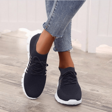 Maren | Zapatillas Deportivas Transpirables de Malla - StilfulltWomen's shoesORTHOPEDIS-ZWART-43KJNegro35Maren | Zapatillas Deportivas Transpirables de Malla