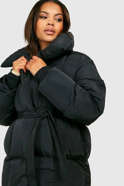 Marisole | Chaqueta Acolchada con Cinturón - StilfulltWomen's jacketsMarrónMMarisole | Chaqueta Acolchada con Cinturón