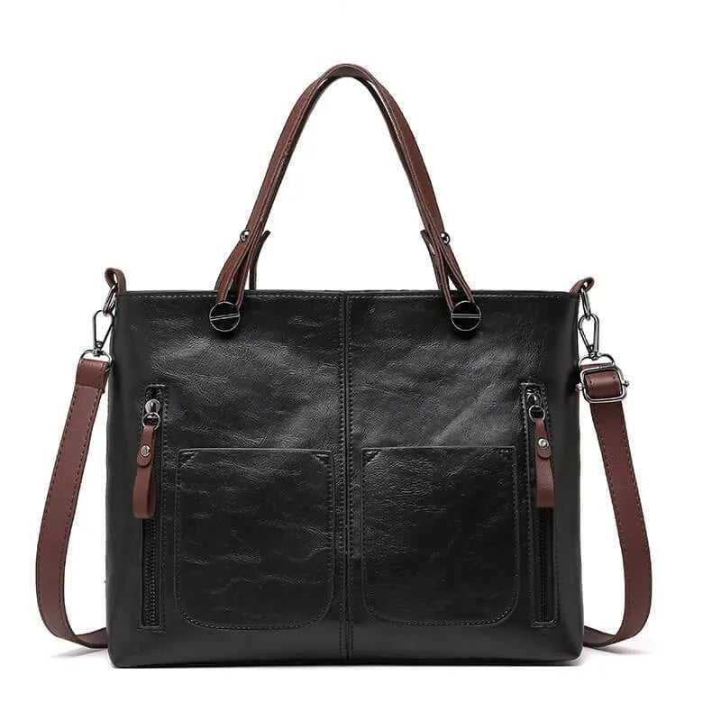 Marlowe | Bolso de Hombro con Bolsillos Frontales - StilfulltWomen's handbagsGN577003GrisMarlowe | Bolso de Hombro con Bolsillos Frontales