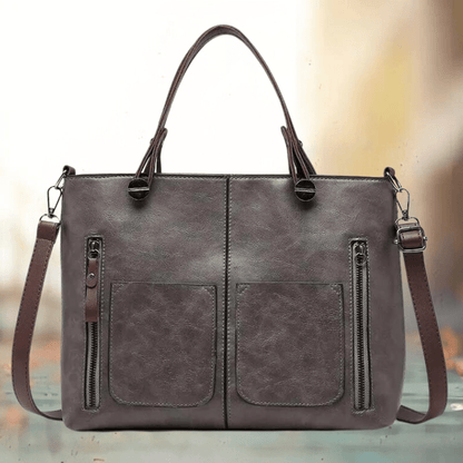 Marlowe | Bolso de Hombro con Bolsillos Frontales - StilfulltWomen's handbagsGN577003GrisMarlowe | Bolso de Hombro con Bolsillos Frontales