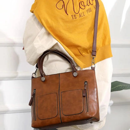 Marlowe | Bolso de Hombro con Bolsillos Frontales - StilfulltWomen's handbagsGN577003GrisMarlowe | Bolso de Hombro con Bolsillos Frontales
