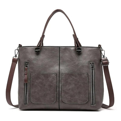 Marlowe | Bolso de Hombro con Bolsillos Frontales - StilfulltWomen's handbagsGN577003GrisMarlowe | Bolso de Hombro con Bolsillos Frontales