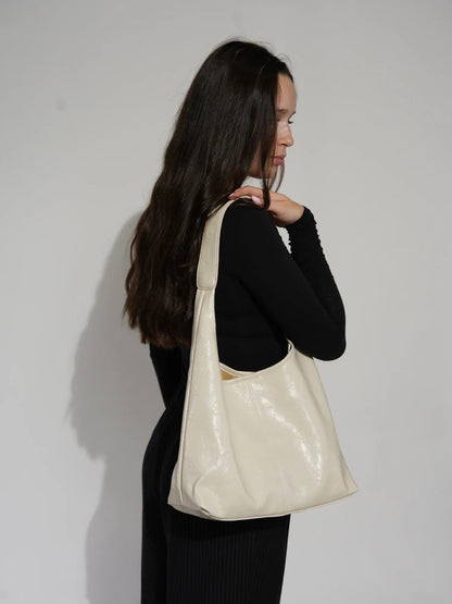 Mireille | Bolso Hobo de Polipiel con Bandolera - StilfulltWomen's handbagsDBAD2-WT655003CremaMireille | Bolso Hobo de Polipiel con Bandolera