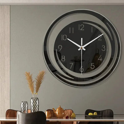 Noctis | Reloj de Pared Silencioso Moderno - StilfulltClocksW6VK39ASNoctis | Reloj de Pared Silencioso Moderno