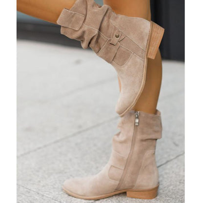 Noemí | Botas Slouchy de Efecto Ante - StilfulltWomen's shoesNegro Manhattan35Noemí | Botas Slouchy de Efecto Ante