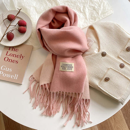Noemie | Bufanda Reversible Ancha con Flecos - StilfulltScarvesov1787385055874294509RosaNoemie | Bufanda Reversible Ancha con Flecos