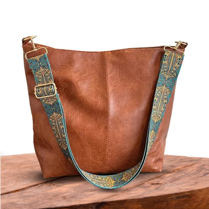 Ondine | Bolso de Hombro Amplio y Vintage - StilfulltWomen's handbagsCJNS224164306FUMarrón claroOndine | Bolso de Hombro Amplio y Vintage