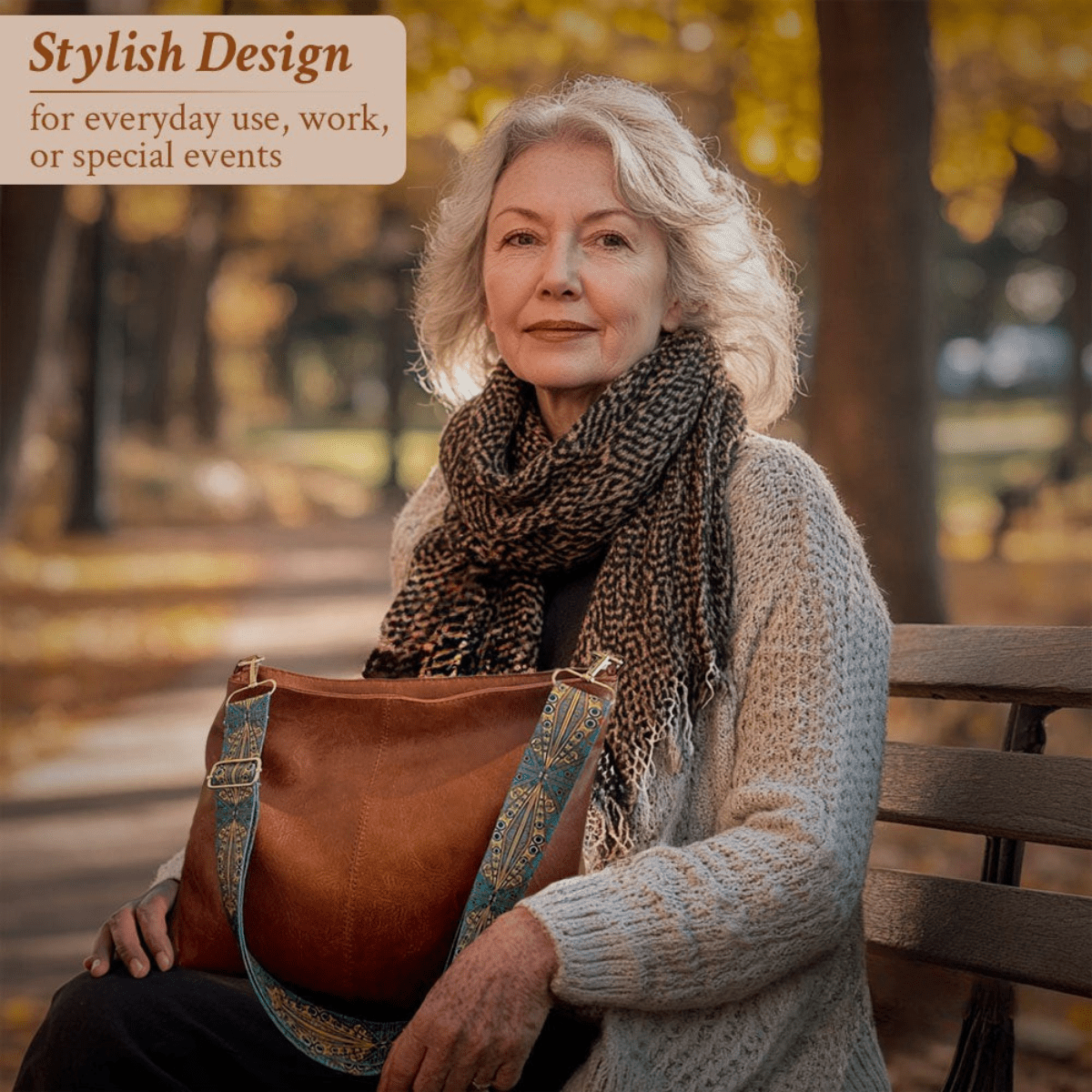 Ondine | Bolso de Hombro Amplio y Vintage - StilfulltWomen's handbagsNegroOndine | Bolso de Hombro Amplio y Vintage