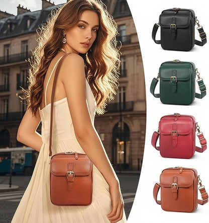 Ottilie | Bolso Bandolera Compacto con Hebilla - StilfulltWomen's handbagsSKU_1783774414658_350MarrónOttilie | Bolso Bandolera Compacto con Hebilla