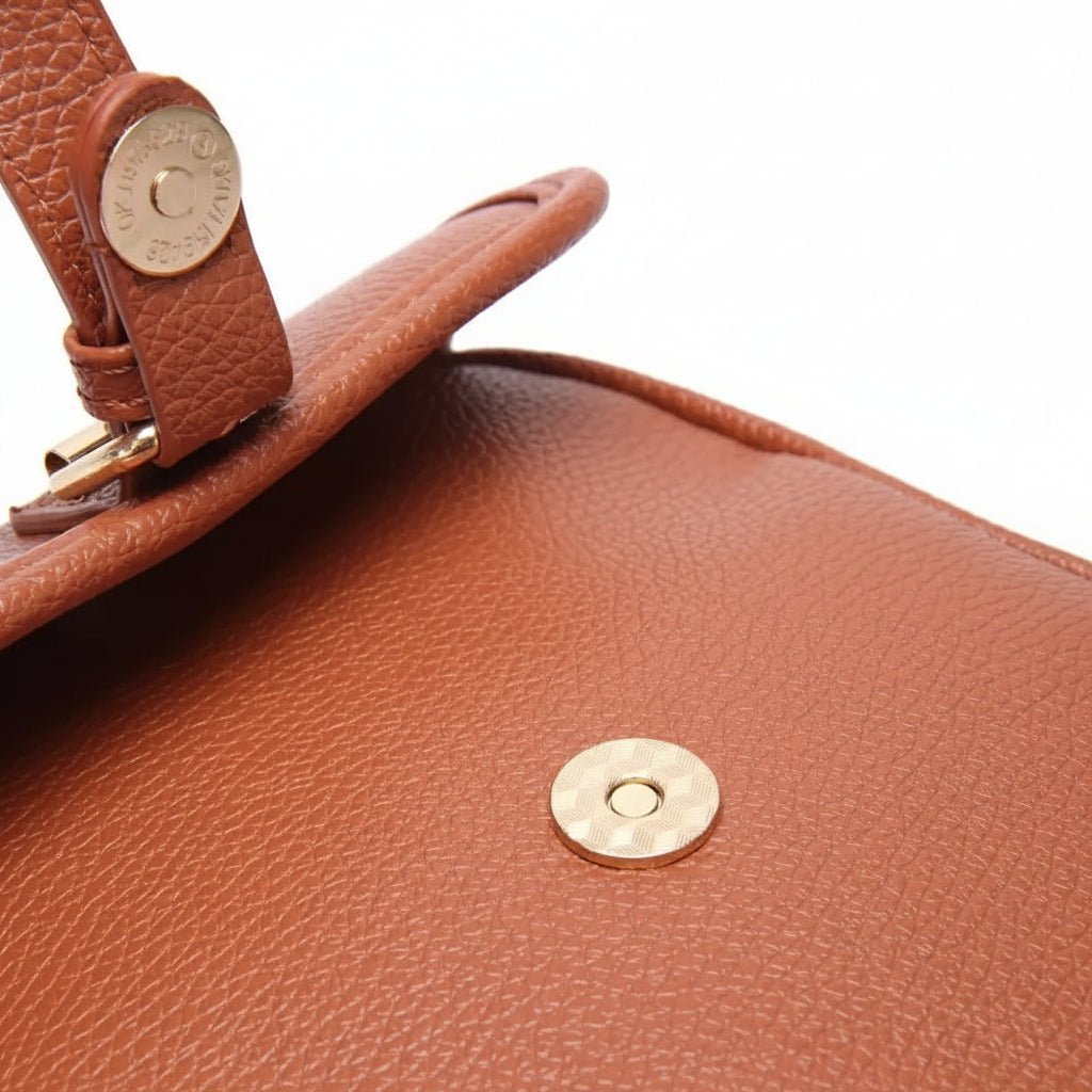 Ottilie | Bolso Bandolera Compacto con Hebilla - StilfulltWomen's handbagsSKU_1783774414658_773RojoOttilie | Bolso Bandolera Compacto con Hebilla