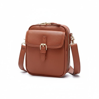 Ottilie | Bolso Bandolera Compacto con Hebilla - StilfulltWomen's handbagsSKU_1783774414658_773RojoOttilie | Bolso Bandolera Compacto con Hebilla