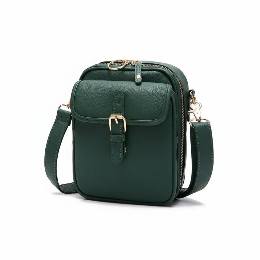 Ottilie | Bolso Bandolera Compacto con Hebilla - StilfulltWomen's handbagsSKU_1783774414658_21VerdeOttilie | Bolso Bandolera Compacto con Hebilla