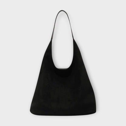 Paloma | Bolso Hobo de Mujer con Acabado Efecto Ante - StilfulltWomen's handbagsNegroPaloma | Bolso Hobo de Mujer con Acabado Efecto Ante
