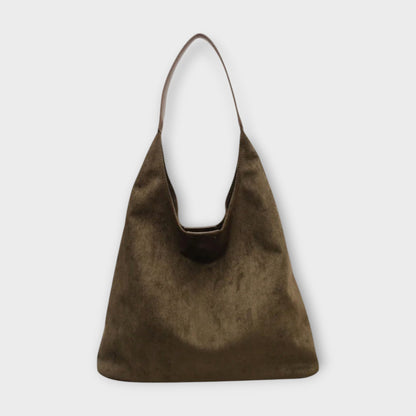 Paloma | Bolso Hobo de Mujer con Acabado Efecto Ante - StilfulltWomen's handbagsVerdePaloma | Bolso Hobo de Mujer con Acabado Efecto Ante