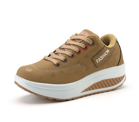 Piper | Zapatillas con Plataforma y Cordones - StilfulltWomen's shoesDSHD5-YY304009Marrón35Piper | Zapatillas con Plataforma y Cordones