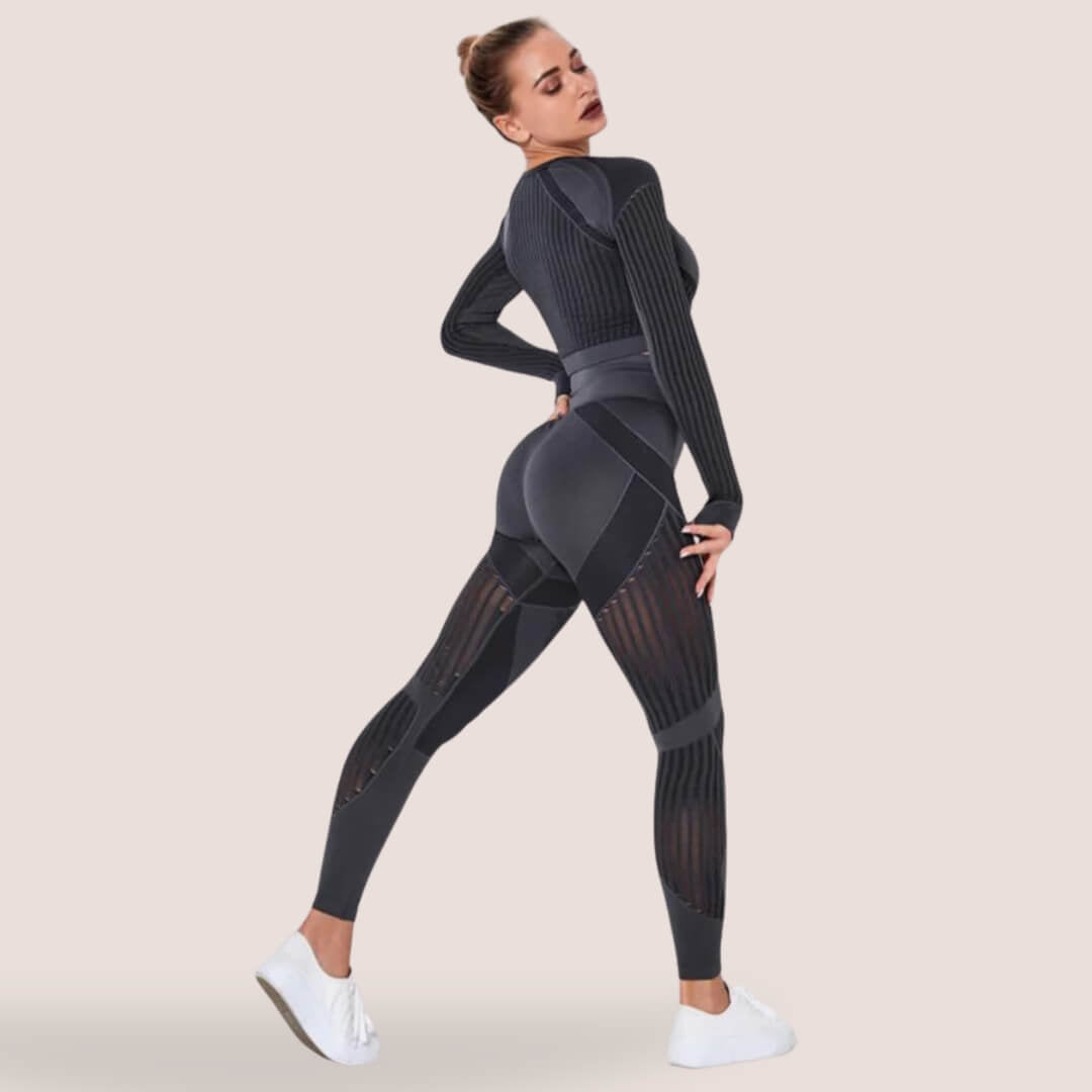 Reagan | Leggings Sin Costuras de Talle Alto - StilfulltWomen's pantsKK734025VerdeXSReagan | Leggings Sin Costuras de Talle Alto