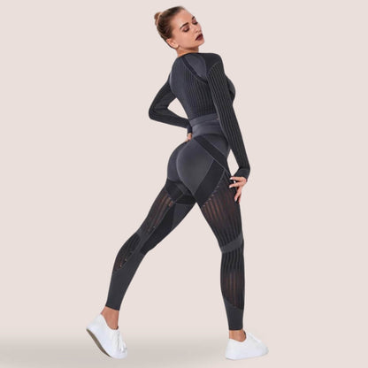 Reagan | Leggings Sin Costuras de Talle Alto - StilfulltWomen's pantsKK734025VerdeXSReagan | Leggings Sin Costuras de Talle Alto