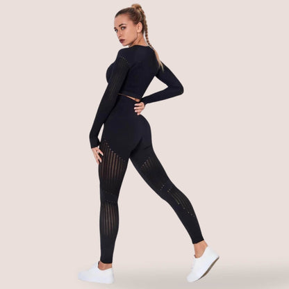 Reagan | Leggings Sin Costuras de Talle Alto - StilfulltWomen's pantsKK734025VerdeXSReagan | Leggings Sin Costuras de Talle Alto