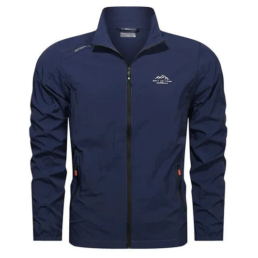 Reid | Chaqueta Cortavientos Ligera de Verano - StilfulltMen's jacketsZAU8NM8MAzul marinoMReid | Chaqueta Cortavientos Ligera de Verano