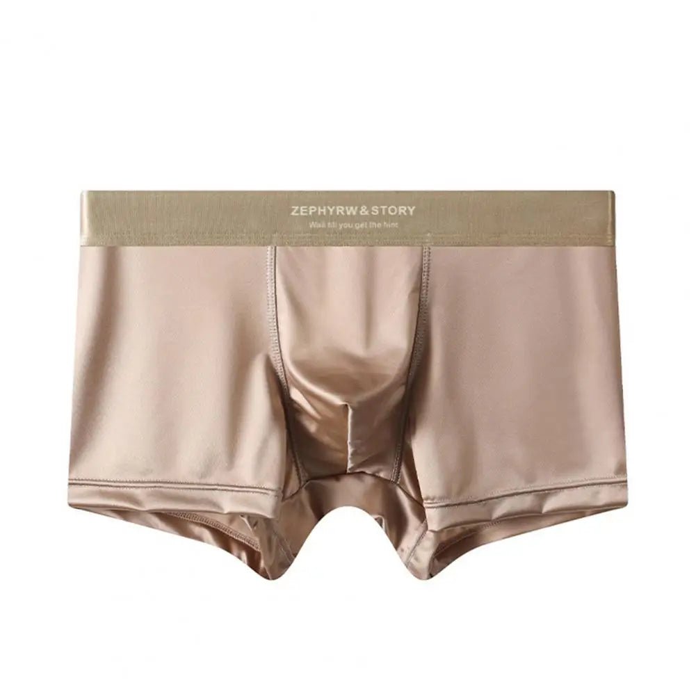 Rhett | Calzoncillo Bóxer Satinado y Elástico - StilfulltMen's underwearHERENBOXER-KHAKI-0WQRCaquiLRhett | Calzoncillo Bóxer Satinado y Elástico