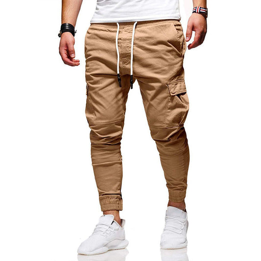 Rhett | Pantalón Cargo Jogger con Puño Elástico - StilfulltMen's pantsM6KDI18VCaquiSRhett | Pantalón Cargo Jogger con Puño Elástico