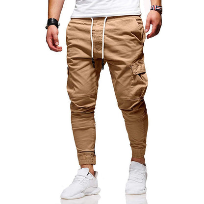 Rhett | Pantalón Cargo Jogger con Puño Elástico - StilfulltMen's pantsEQ4EDWI8NegroSRhett | Pantalón Cargo Jogger con Puño Elástico
