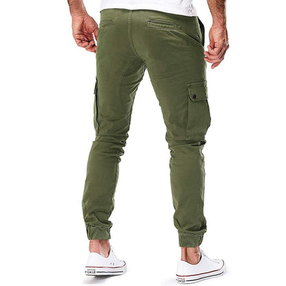 Rhett | Pantalón Cargo Jogger con Puño Elástico - StilfulltMen's pantsEQ4EDWI8NegroSRhett | Pantalón Cargo Jogger con Puño Elástico