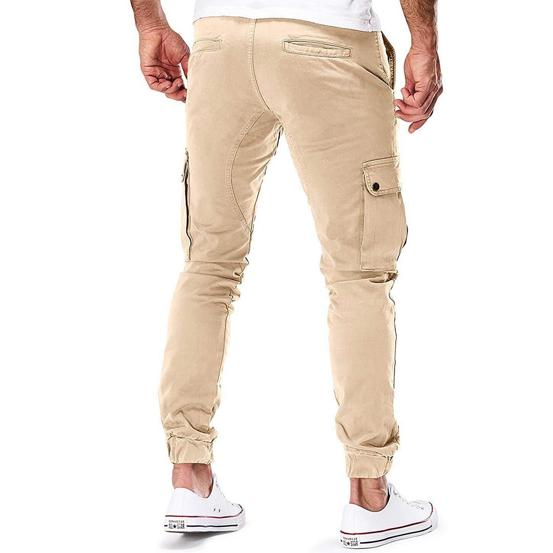 Rhett | Pantalón Cargo Jogger con Puño Elástico - StilfulltMen's pantsEQ4EDWI8NegroSRhett | Pantalón Cargo Jogger con Puño Elástico