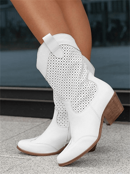 Rocío | Botas Camperas Caladas con Tacón Ancho - StilfulltWomen's shoesA458QXG7Marrón35Rocío | Botas Camperas Caladas con Tacón Ancho