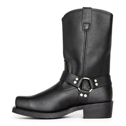 Rodrigo | Botas Moteras Impermeables con Arnés - StilfulltWomen's shoesKUIPM4B1Negro39Rodrigo | Botas Moteras Impermeables con Arnés
