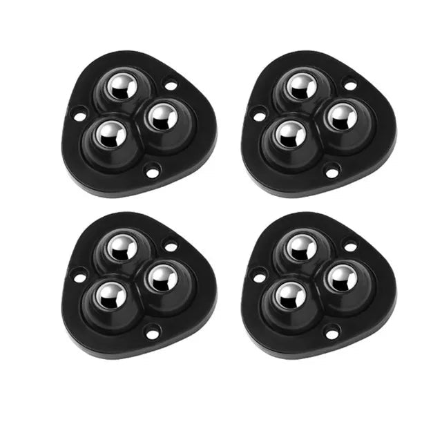 Rollvia | Ruedas Autoadhesivas Giratorias para Muebles (Pack de 4) - StilfulltSKU_1783541781367_6114 unidades NegroRollvia | Ruedas Autoadhesivas Giratorias para Muebles (Pack de 4)