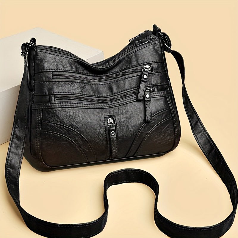 Romy | Bolso Bandolera Compacto Multibolsillos - StilfulltWomen's handbagsDBAD2-XD248001BlackRomy | Bolso Bandolera Compacto Multibolsillos