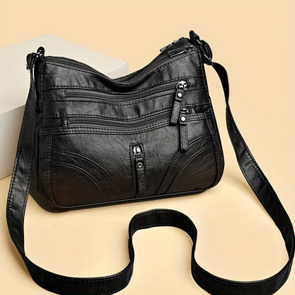Romy | Bolso Bandolera Compacto Multibolsillos - StilfulltWomen's handbagsDBAD2-XD248001BlackRomy | Bolso Bandolera Compacto Multibolsillos